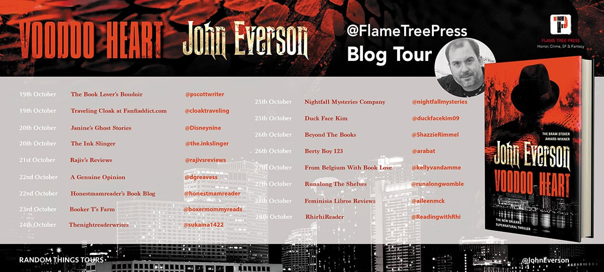 Voodoo Heart by John Everson - Blog Tour Schedule