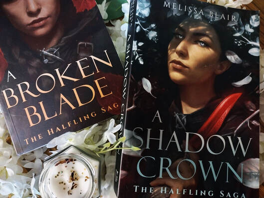 'A Shadow Crown (The Halfling Saga #2) by Melissa Blair