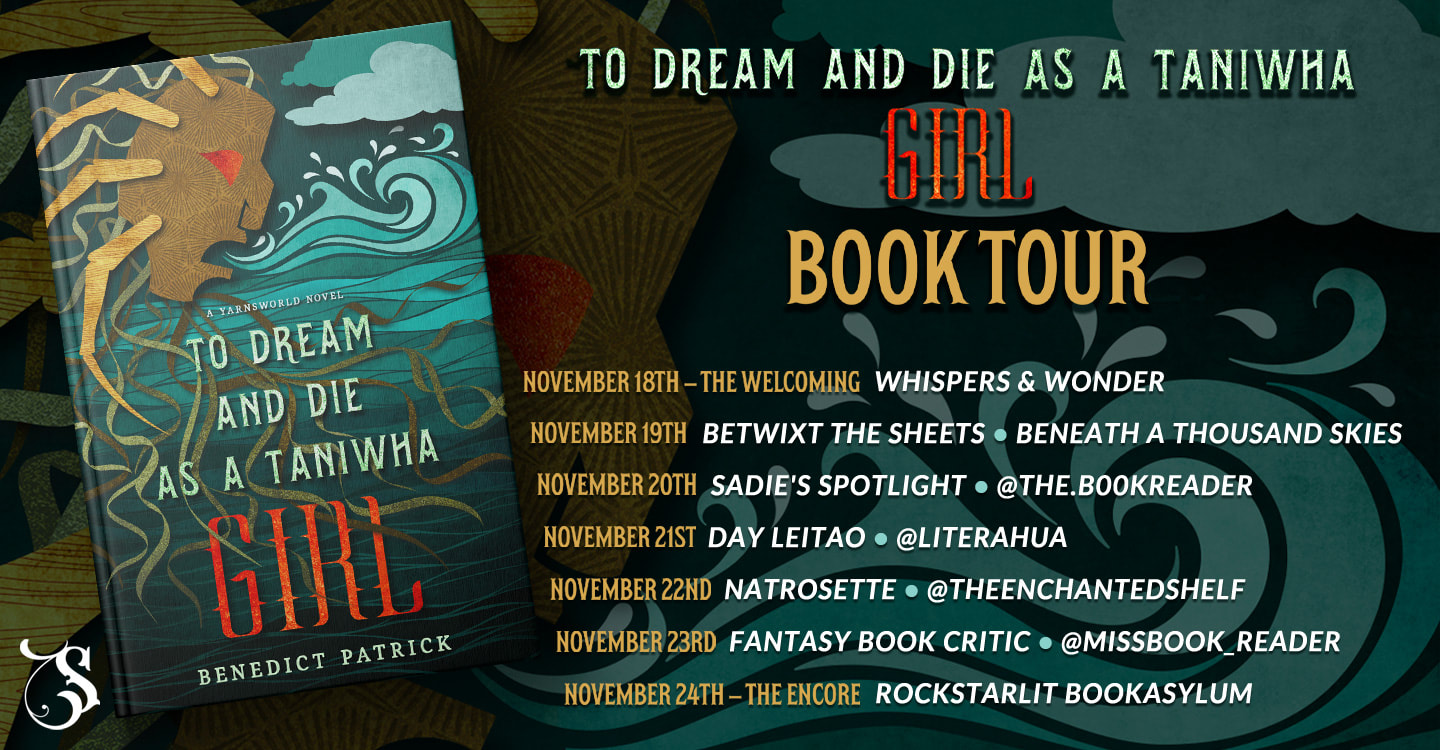 To Dream and Die as a Taniwha Girl - Blog Tour Schedule