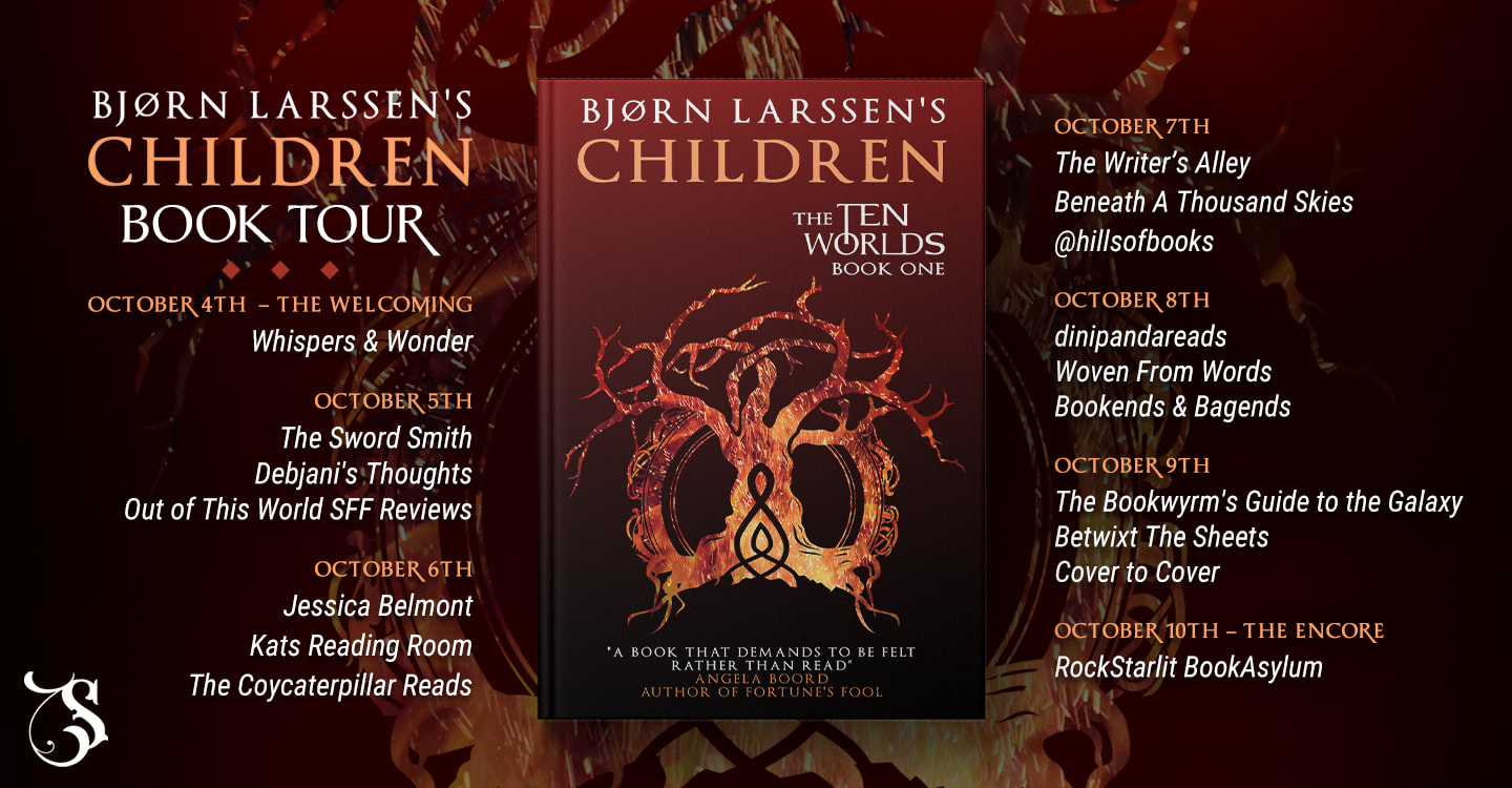 'Children (The Ten Worlds Book 1)' by Bjørn Larssen blog tour schedule